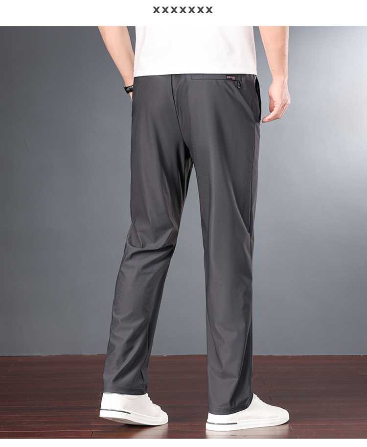 冰丝休闲裤男装裤子男春夏季速干弹力运动裤时尚抖音直播爆款男裤详情20