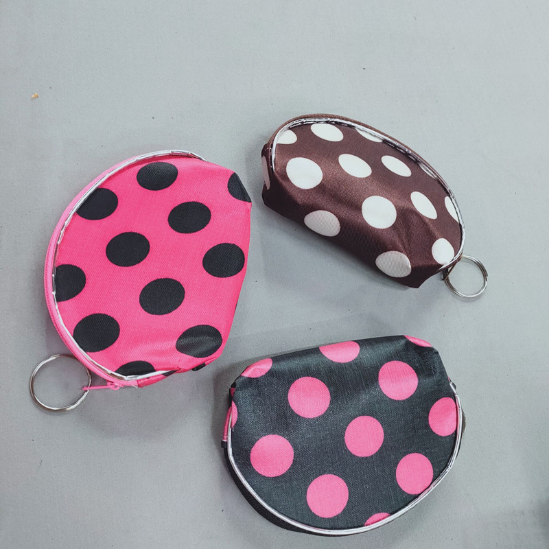 Wholesale key case, creative coin purse, cartoon fabric coin purse pic 3
