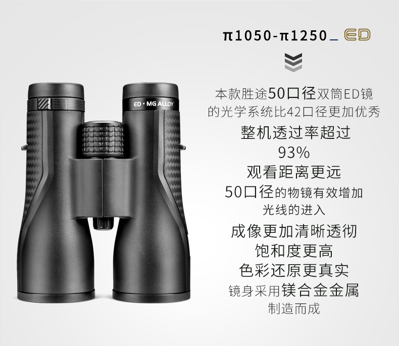 Shengtu ED series binocular outdoor binoculars, ED lens SMC-coated binoculars, IP-7 waterproof binoculars pic 5