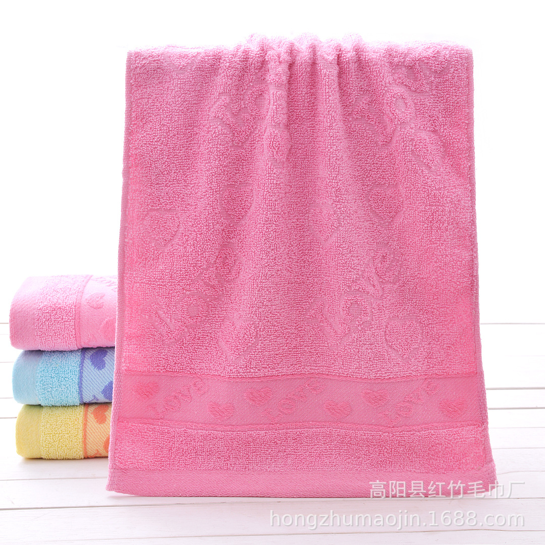 Factory wholesale pure cotton thickened checkered towels, absorbent household daily face towels, gift customization logo pic 36