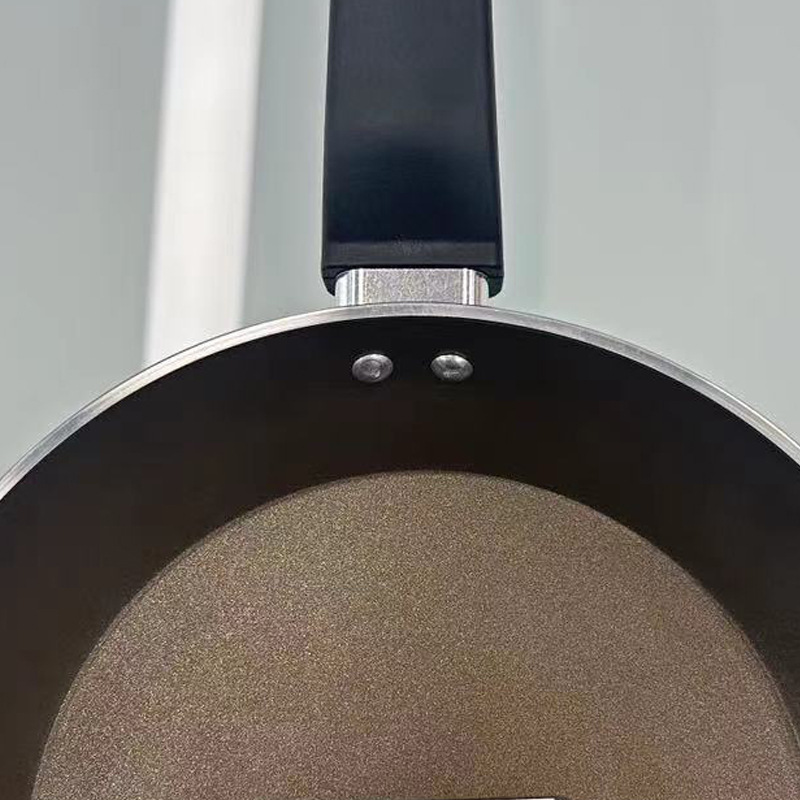 LOVE COOKING 欧美品质出口煎锅 内金外灰不粘涂层 多尺寸选择20-28CM 复底设计增强耐用性详情9