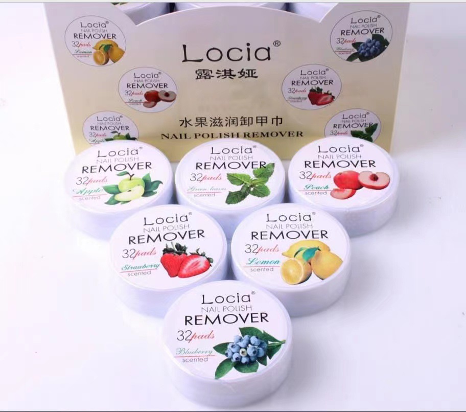 Cross-border Locia nail Polish remover, nail polish remover, Fruit-flavored peel nail polish products, Nail Polish Remover 32 pic 11