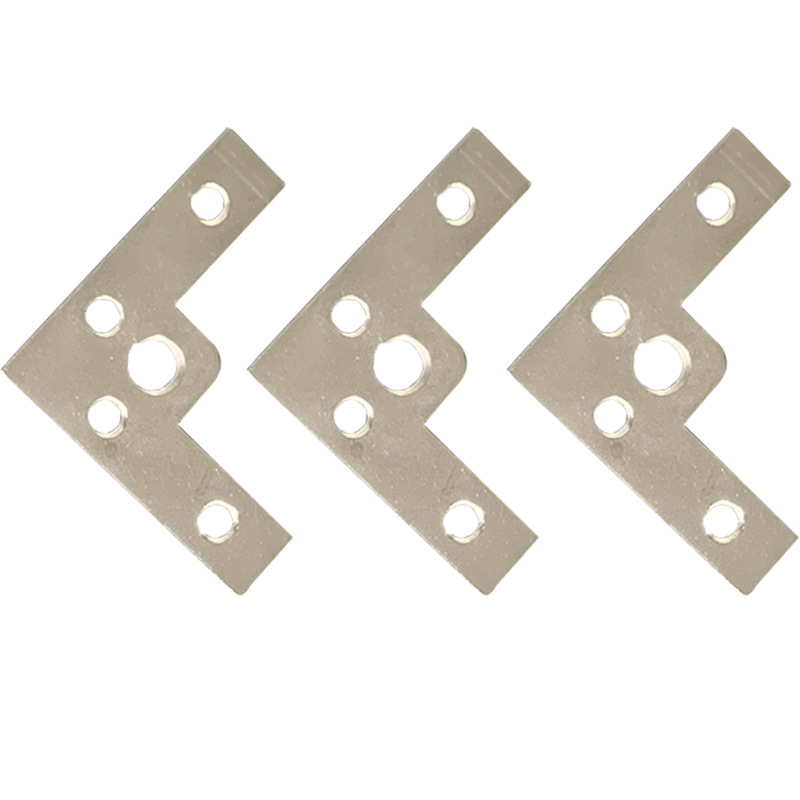 Reinforcement tripod, photo frame hook, Angle code, L-shaped Angle code, 90-degree five-hole right-angle corner wrapping, photo frame hardware accessories pic 5