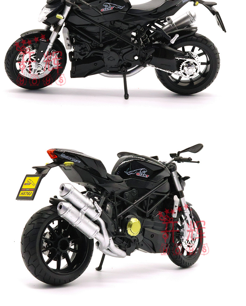 Strap 1:12 modelo de motocicleta de aleación juguetes para niños moto de juguete juguete para niños coche pastel hornear pic 10