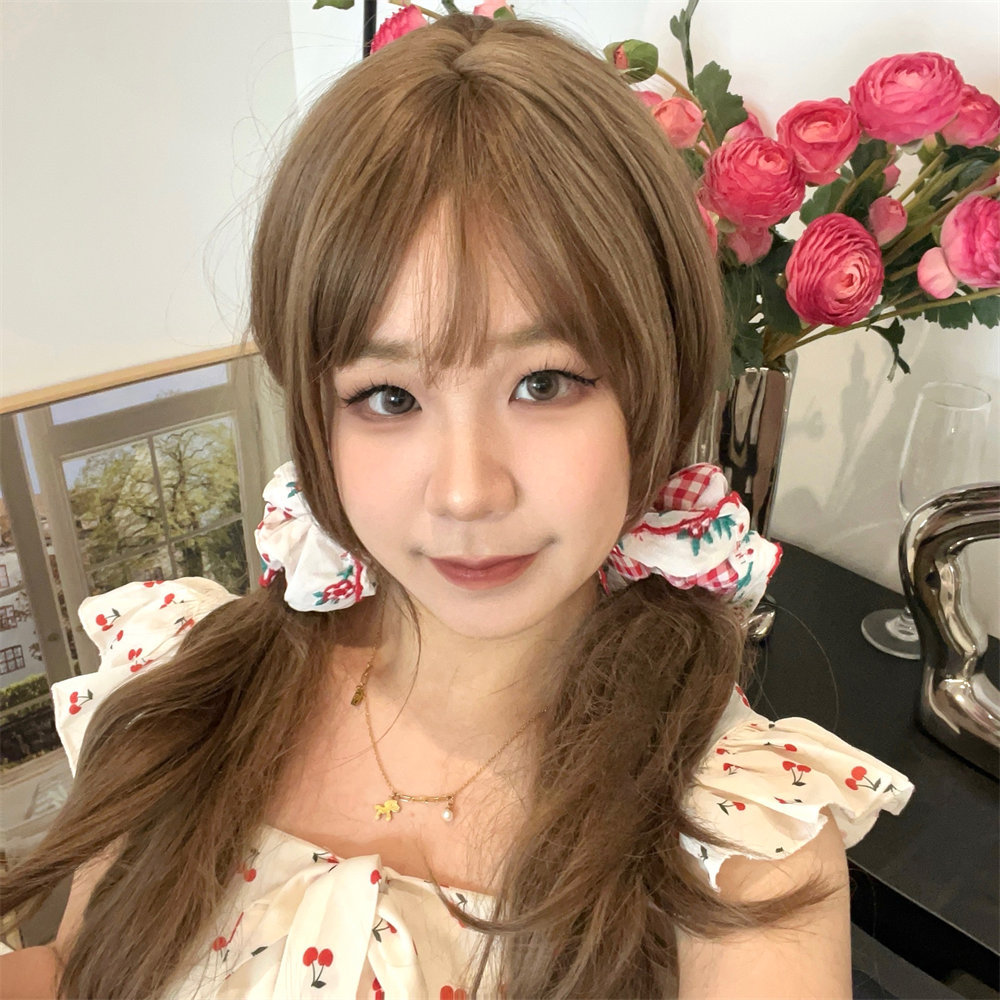 French lace-trimmed large intestine hair band, girlish hair tie, high-elasticity Korean cute hair accessory, bun hair pic 27