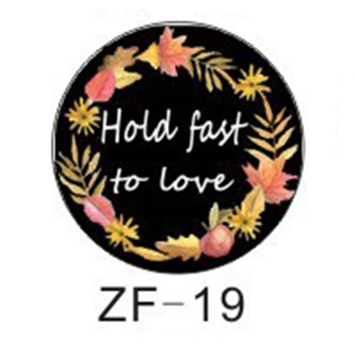 时光宝石水晶玻璃花环励志系列亚马逊diy饰品配件英文图案徽章详情24