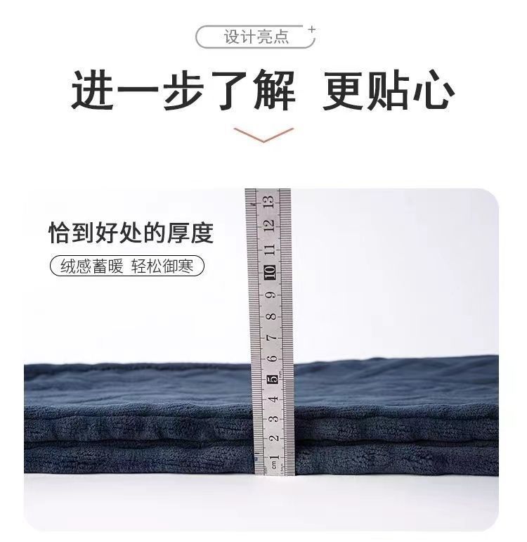 2条装加厚睡裤男法兰绒男士秋冬暖暖裤珊瑚绒大码家居保暖裤外穿详情12