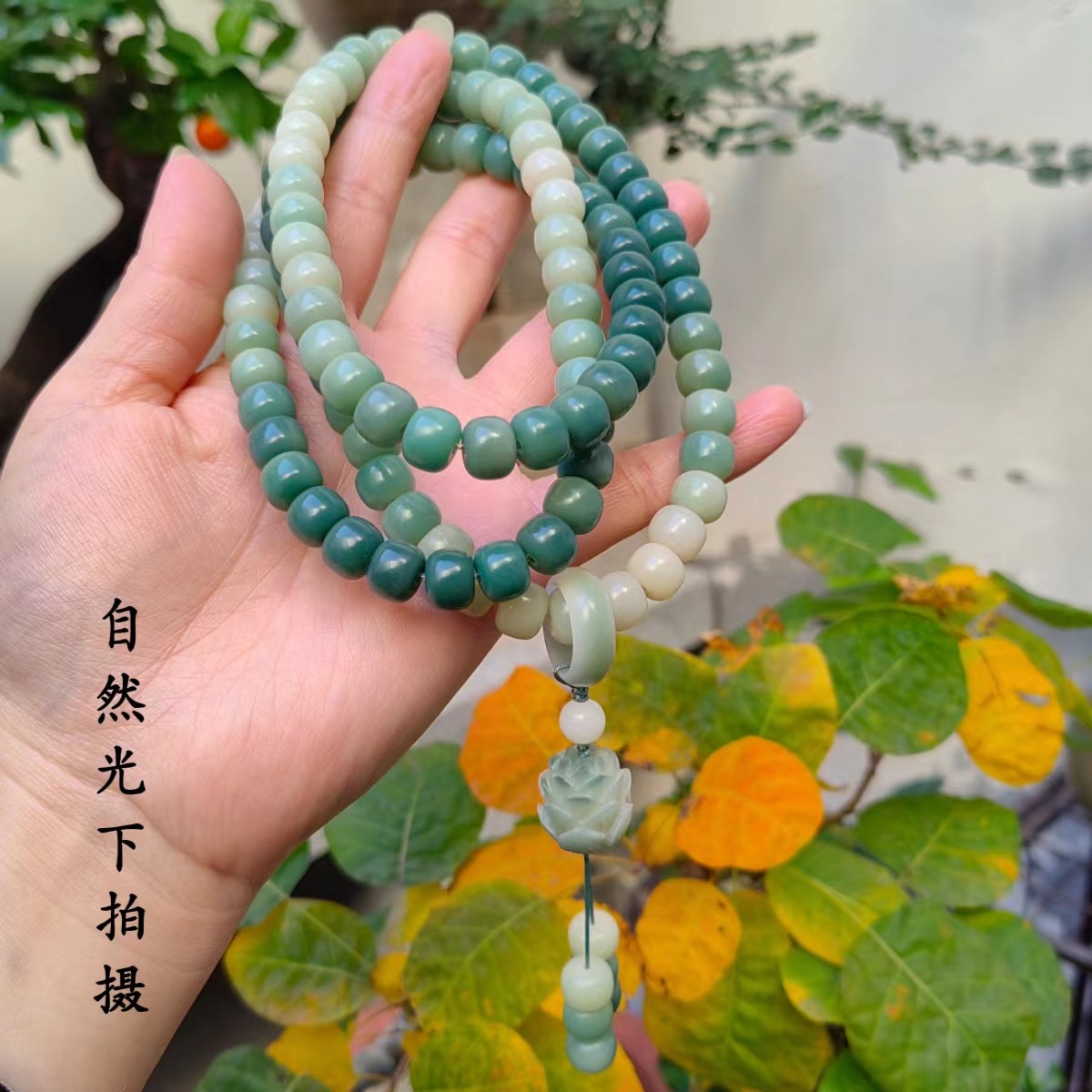 Qingmang Dunhuang Bodhi Root Bracelet, Handmade diy Buddhist prayer beads, prayer beads, necklace, bracelet, fine New Chinese-style jewelry wholesale pic 25
