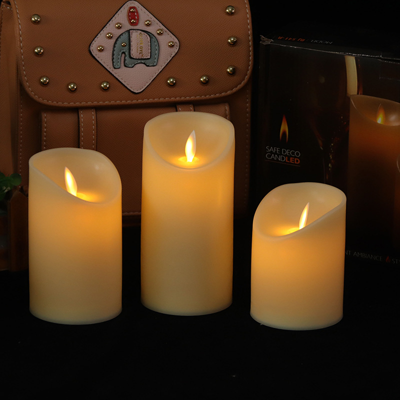 10-key simulation timing swing remote control light body electronic candle creative wedding birthday led candle light pic 11