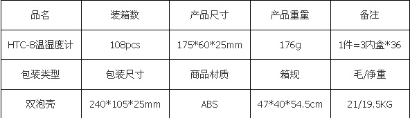 Electronic thermometer, household indoor temperature and humidity meter, baby high-precision alarm clock, night light HTC-8 pic 10