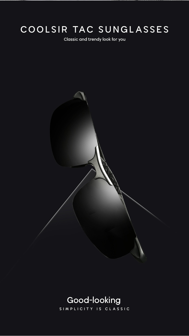 Nuevas gafas de sol de moda hombres gafas de sol de aluminio y magnesio gafas de sol polarizadas 8177 day & night vision sunglasses wholesale pic 35