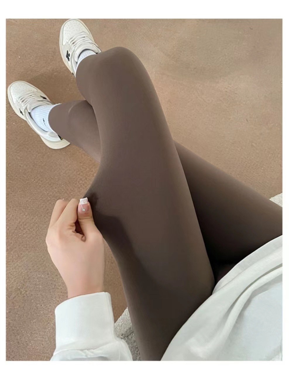 2023 new style of outerwear shark pants for women, high-waisted stretch tight, hip-lifting and slimming yoga Barbie pants leggings pic 3