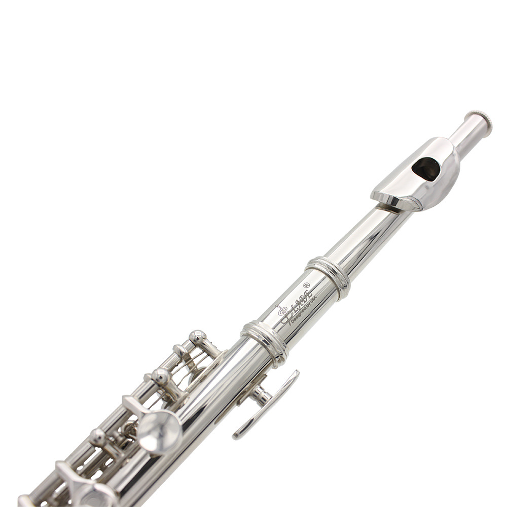 SLADE plata C tono 16 hoyo piccolo blanco cobre cuerpo de tubo plus E key nivel de examen inicial western instruments flautas al por mayor pic 3