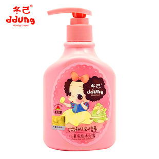ddung冬己儿童宝宝洗发水沐浴露 二合一966ml 乳木果亲子婴儿洗澡详情11