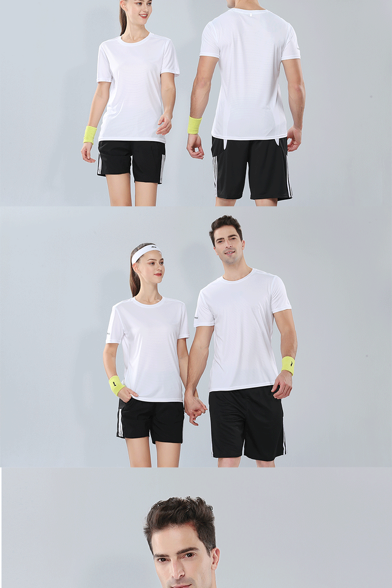 Ice fresh speed dry camiseta de cuello redondo logo personalizado camisa cultural camisa de publicidad camisa POLO manga corta ropa de trabajo personalizada al por mayor pic 8