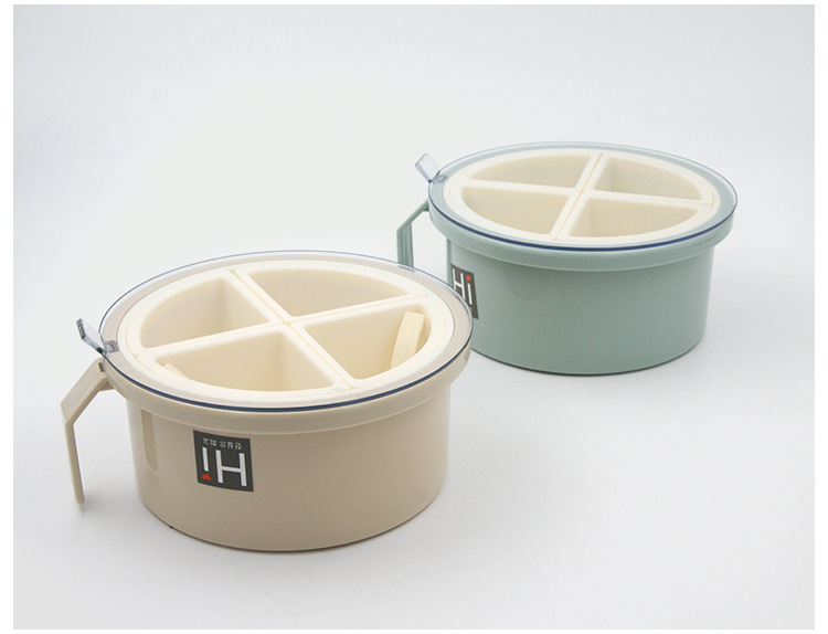 Seasoning jars, multi-style seasoning boxes, kitchen round household plastic chili jars, seasoning jars, salt jars, condiments pic 6