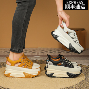 真皮马丁靴女2023年冬季新款时尚百搭女士短筒靴加绒保暖切尔西靴详情8