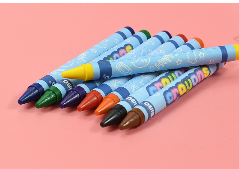Weibo Creative Colorful Cartoon Crayons, Japanese-style fun and cute little rabbit oil pastels, wholesale for student sketching and drawing pic 9