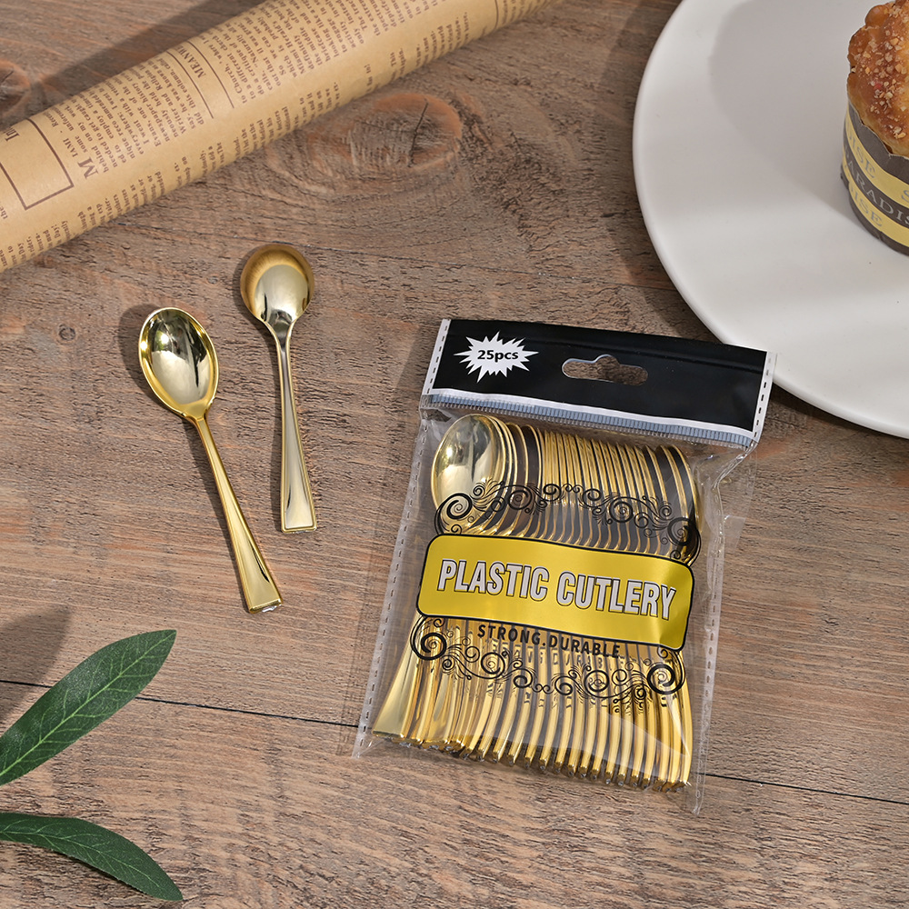 24 sets of multiple selectable spoon sets for cake shops, desserts, tableware and spoons, wholesale from the manufacturer pic 16