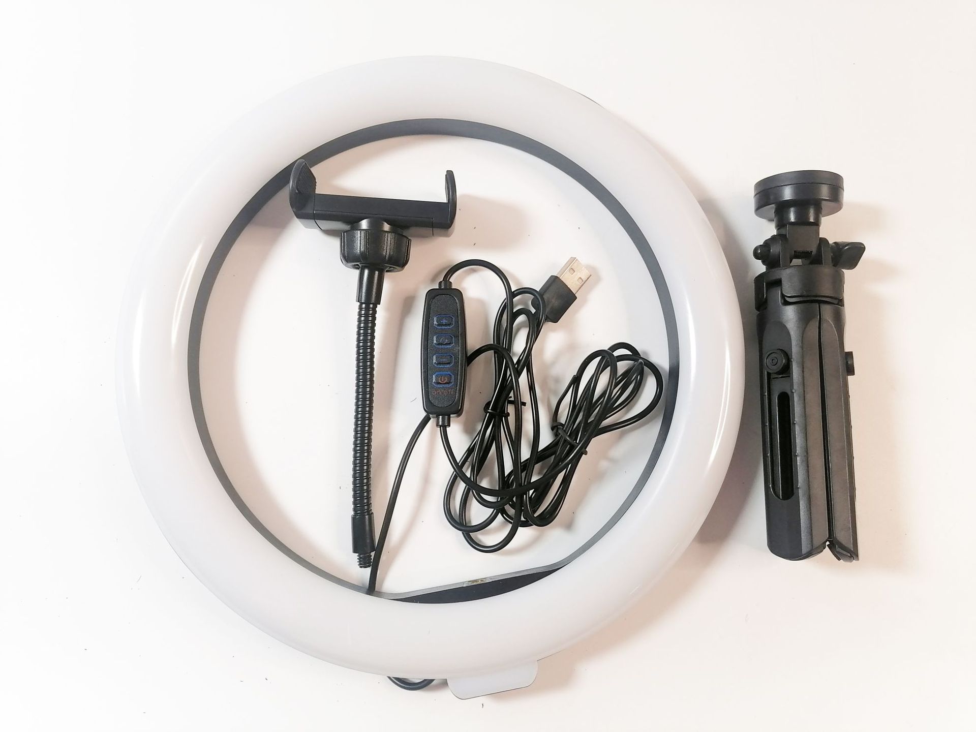 直播补光灯套装10寸ringlight主播自拍美颜补光灯LED环形灯详情5