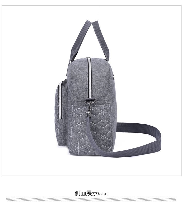 跨境时尚妈咪包女士单肩斜挎包妈妈大容量手提包待产包母婴包批发详情25