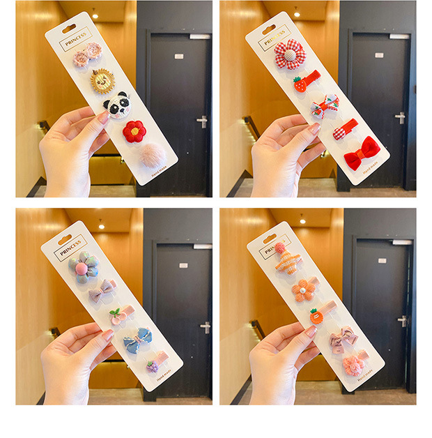 Baby hair clips that do no harm to hair, hair clips, hair accessories, infant and toddler fetal hair clips, cute baby bangs clips, hair accessories pic 20