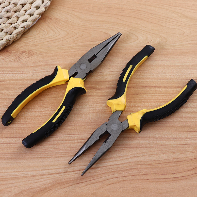 6寸尖嘴钳 钢丝老虎钳 钳子厂家批发 家用五金工具 义乌详情30