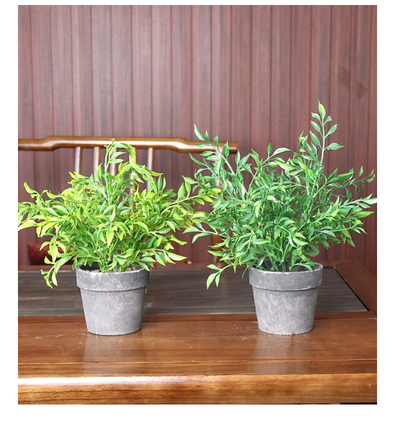 Atomized spray paint Nandina domestic-style artificial potted plants, Amazon home simulation potted plants, desktop simulation plants, pulp bonsai pic 27