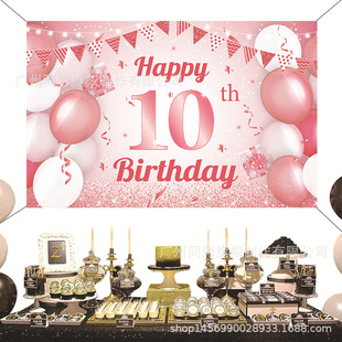 跨境新款万圣节横幅 节日聚餐晚会气氛装饰用品 鬼节拍照背景挂旗详情11