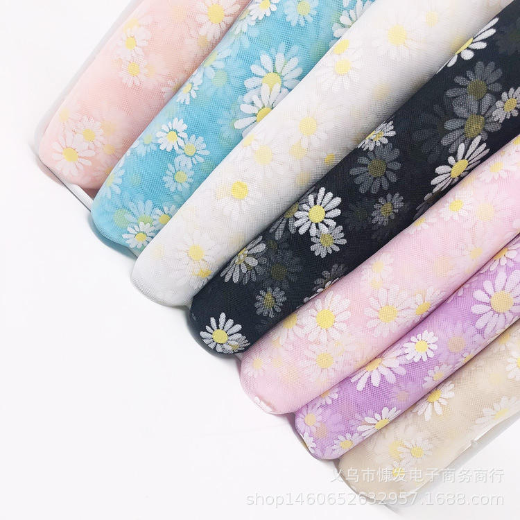 Discount: Daisy gel paste, gauze, soft fabric, stage costumes, performance fabric, veil, princess dress, gauze dress, photo shoot pic 18