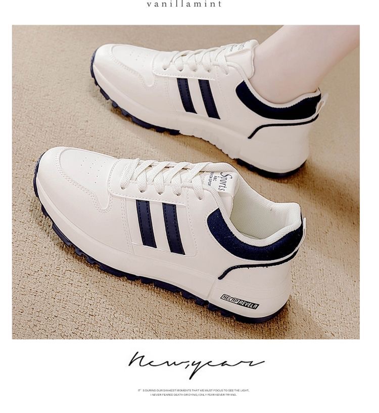 运动鞋女ins皮面百搭2024秋季新款厚底防滑轻便爆款阿甘鞋女5115详情9