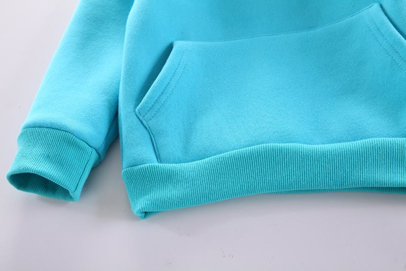 童装儿童套装秋冬加绒儿童男女宝宝带帽加厚卫衣长袖长裤两件套装详情11