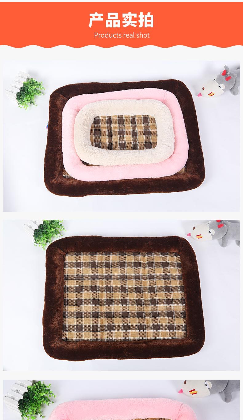 Summer comfortable dog bed cushions for cats and dogs, large, medium and small cat and dog bed cushions pic 6