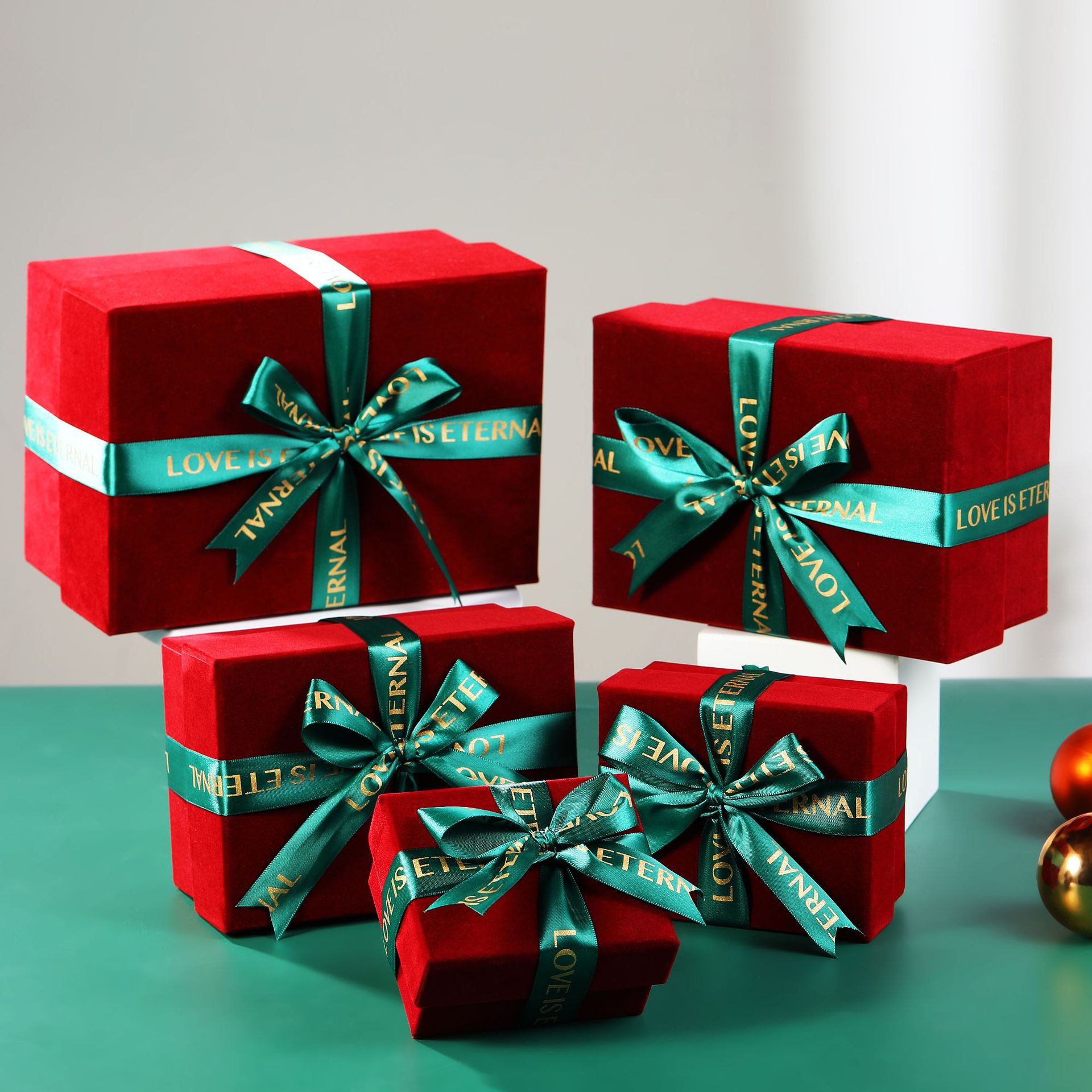 Black gift box, empty box, wholesale gift box, birthday souvenir gift box, present box, super large and high-end gift packaging box pic 14