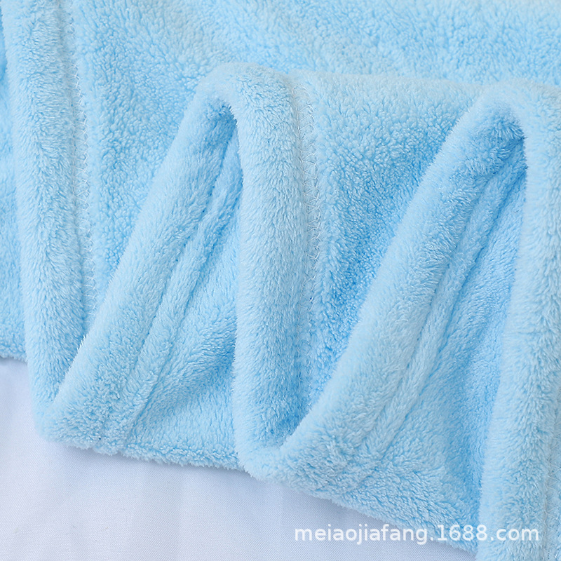 狮子款儿童斗篷批发卡通玩偶珊瑚绒浴袍柔软吸水连帽披风儿童浴巾详情4