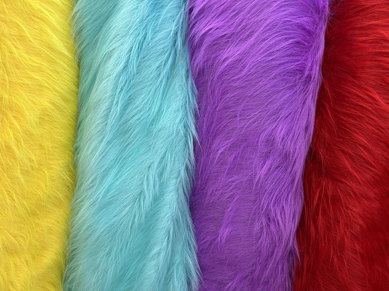 Artificial fur, plush fabric, counter display, clothing performance, decoration, toys, accessories, plush fabric, long plush fabric pic 8