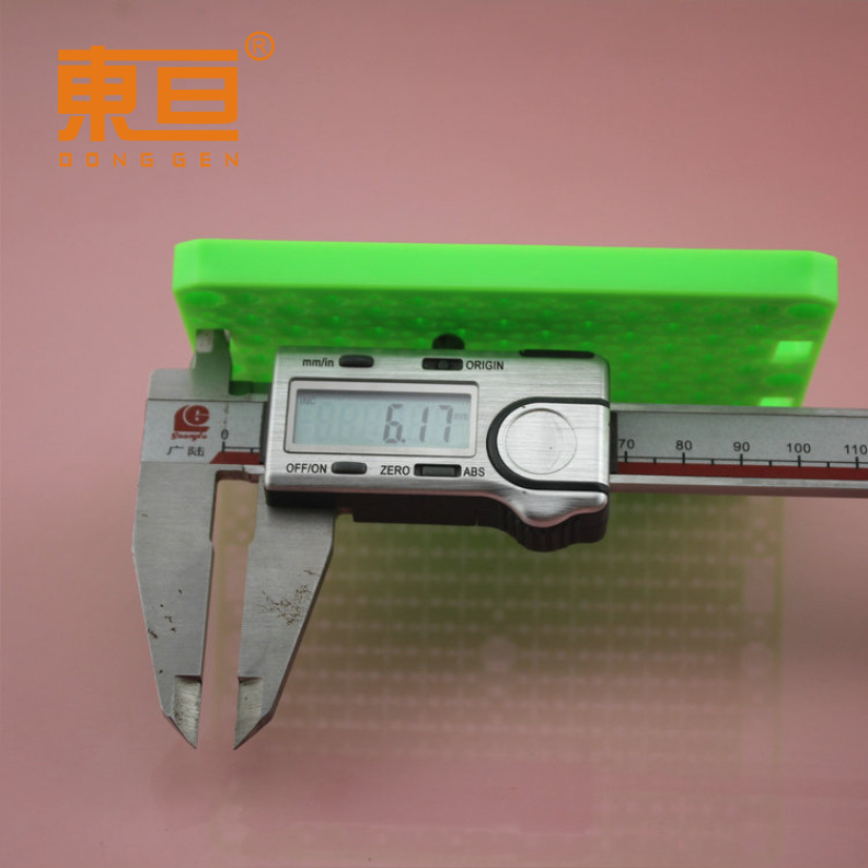 80115 Green Electronic Board Electronic Experiment Installation plate 2.3/2.6 Self-tapping screw dual-purpose octagonal hole plate pic 1
