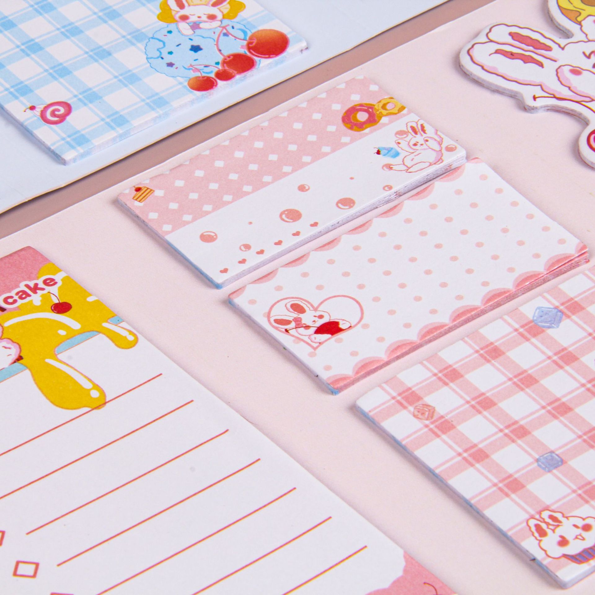 New type of sticky notes for students, fresh page index stickers, cartoon and cute basic marking paper, wholesale of sticky notes pic 6