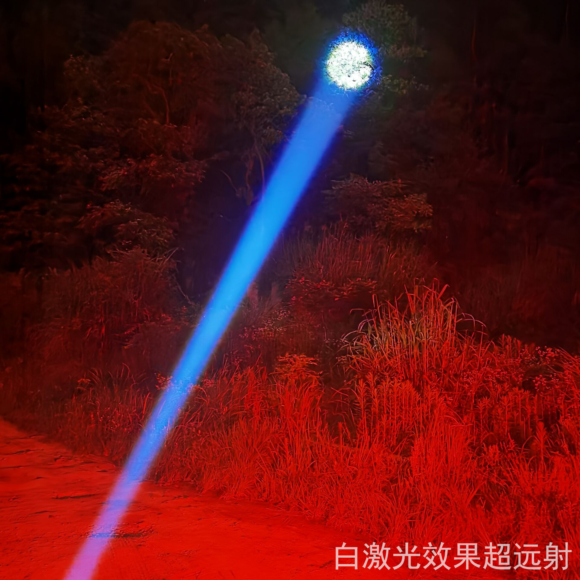 GMIK强光手电筒充电远射超亮白激光LED灯大功率详情18