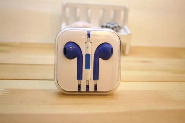 彩色耳机适用于萍果带线控iPhone6/6P小米三星红米通用带麦耳机详情9