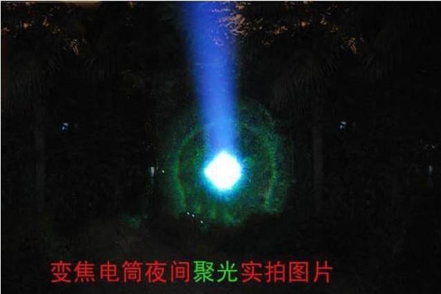 充电手电筒 强光手电筒 CREE 旋转变焦 LED远射聚光调焦礼盒套装 pic 23