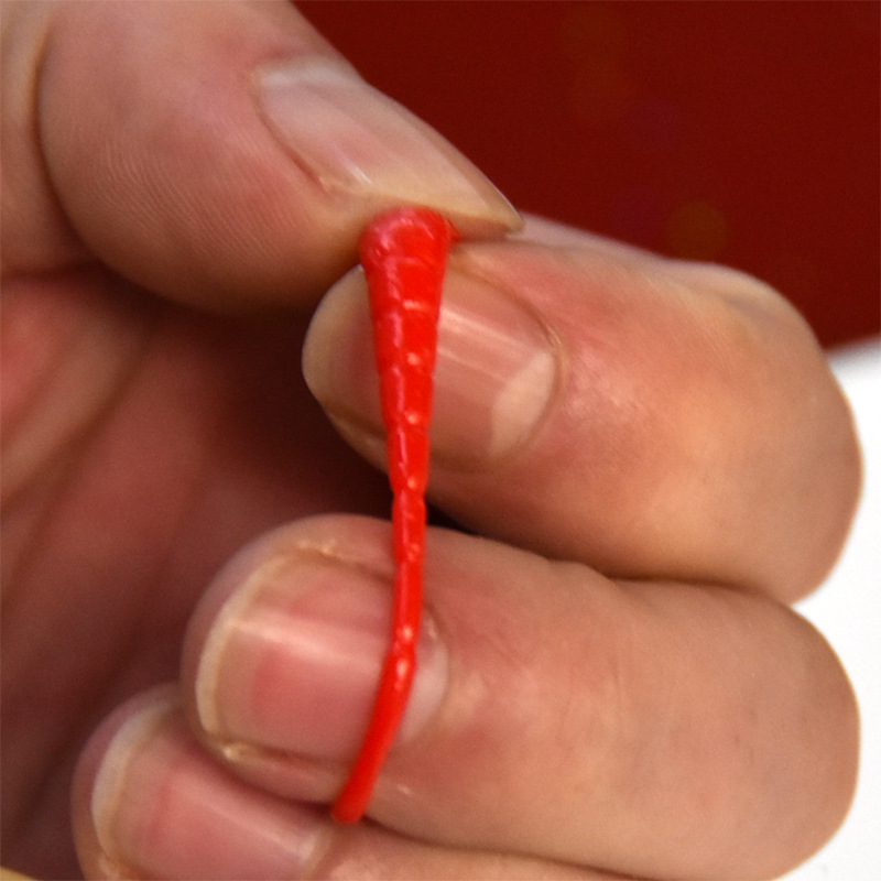 Dongle Jian Kuanglang Series JWC45# needle-tailed Root Fishing Sunfish Bait Worm Micro-material artificial Bait for lure Stream fishing pic 7