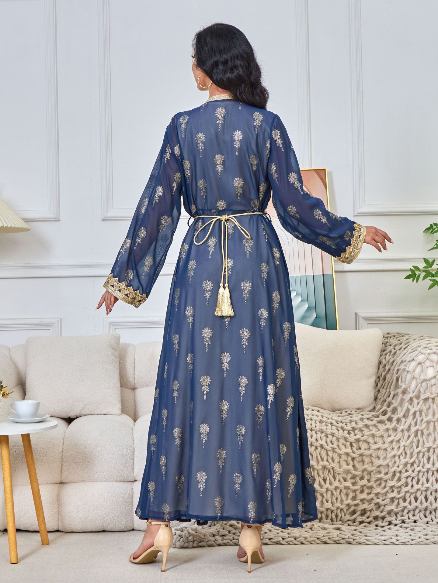 MT029 Middle East Cross-border Trade Arab Clothing, robes, embroidered cardigans, vests, two-piece dresses, ebay pic 37