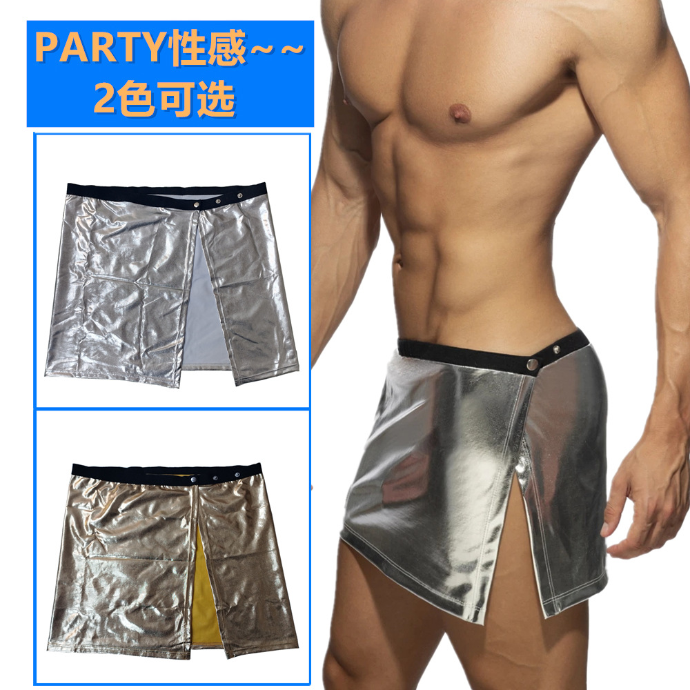 2024新款AD男士情趣内衣平角连体衣性感背带裤欧美情趣套装男潮流详情6