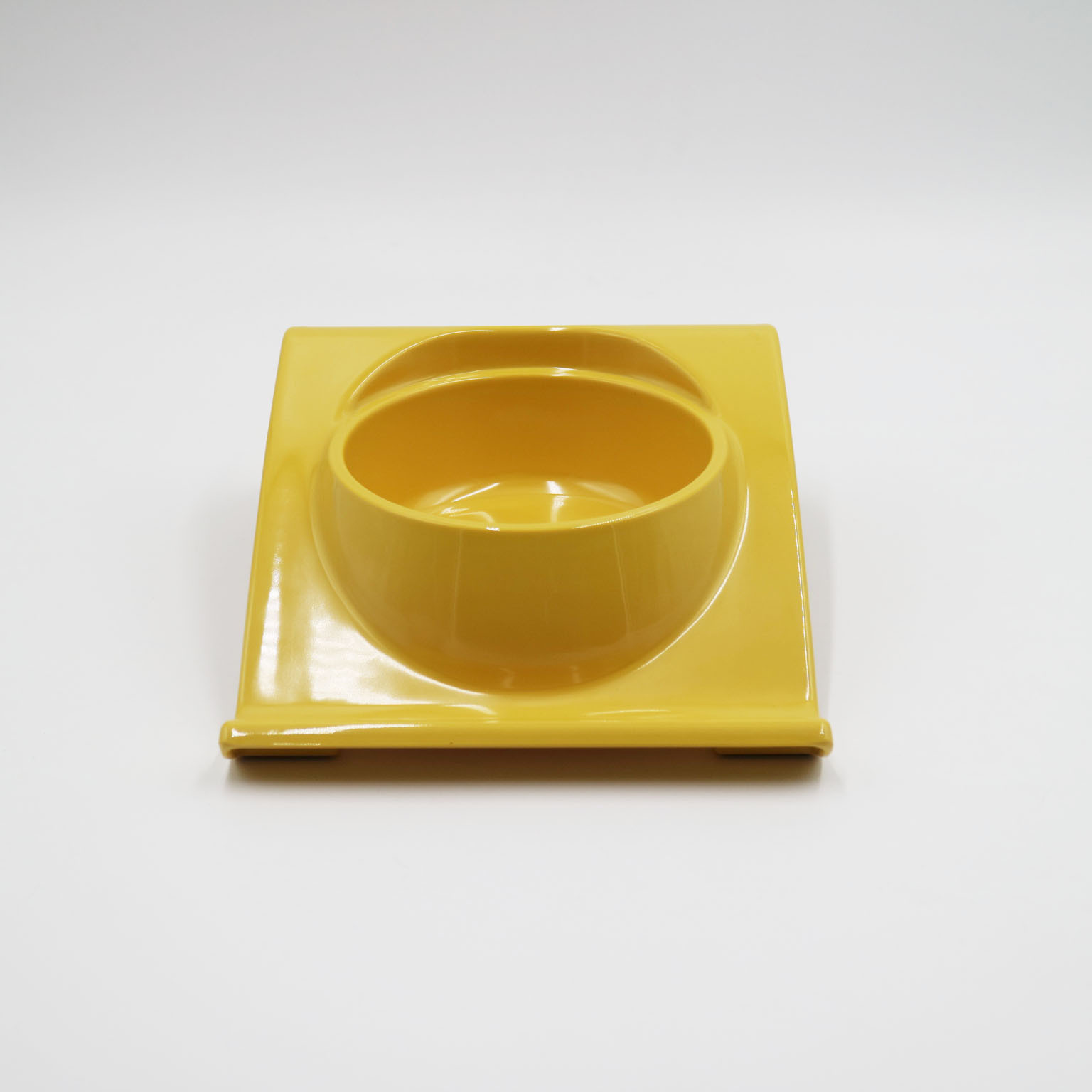 New melamine dog bowl, square and colorful pet food bowl, cat bowl, pet supplies pic 3