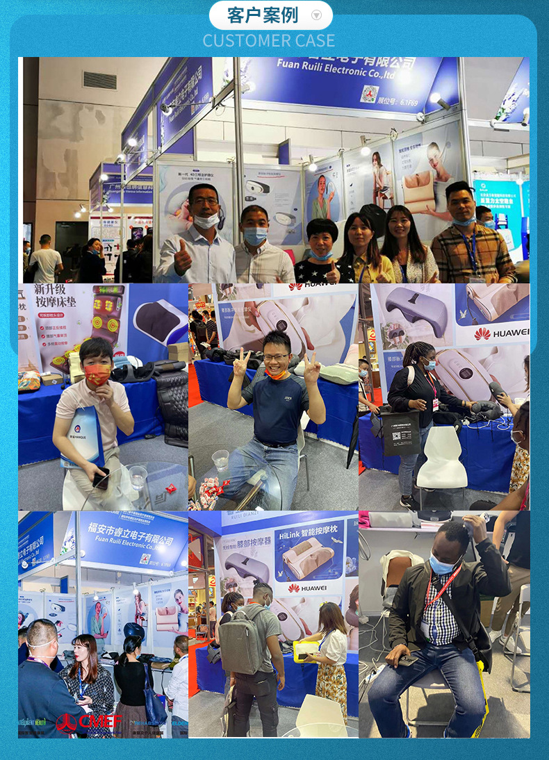 Portable and portable neck massage device, car charging, multi-functional heating for neck, shoulder and neck, home cervical massage pillow pic 6