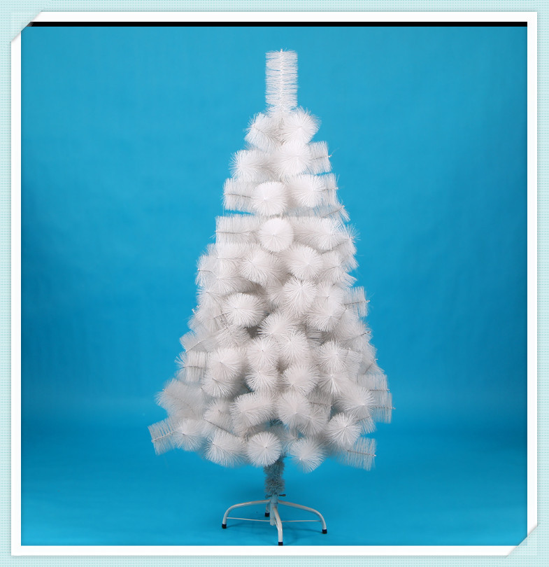 Shengfa 1.5-meter white Christmas tree, pine needle Christmas decorations, tree set, factory direct sales for Christmas pic 41
