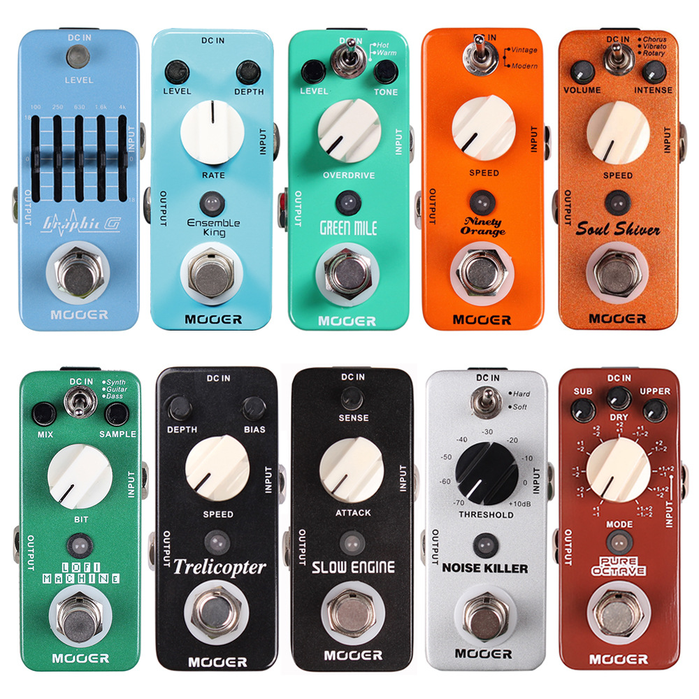 Genuine Mooer Magic Ear electric guitar effectors, all-metal multiple effectors, mini portable single effectors pic 3