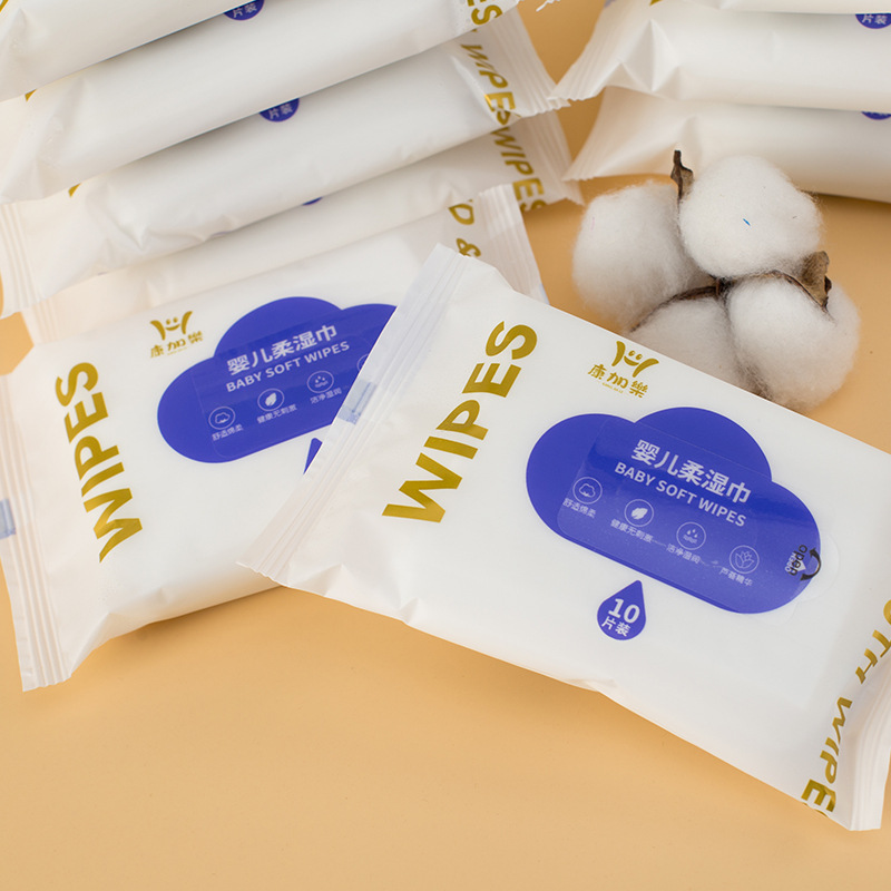 Nuevo paquete pequeño independiente toallitas húmedas limpieza de bebé y niño toallitas de papel húmedas boca de mano productos de cuidado al aire libre toallitas de papel húmedas para madre y bebé pic 3