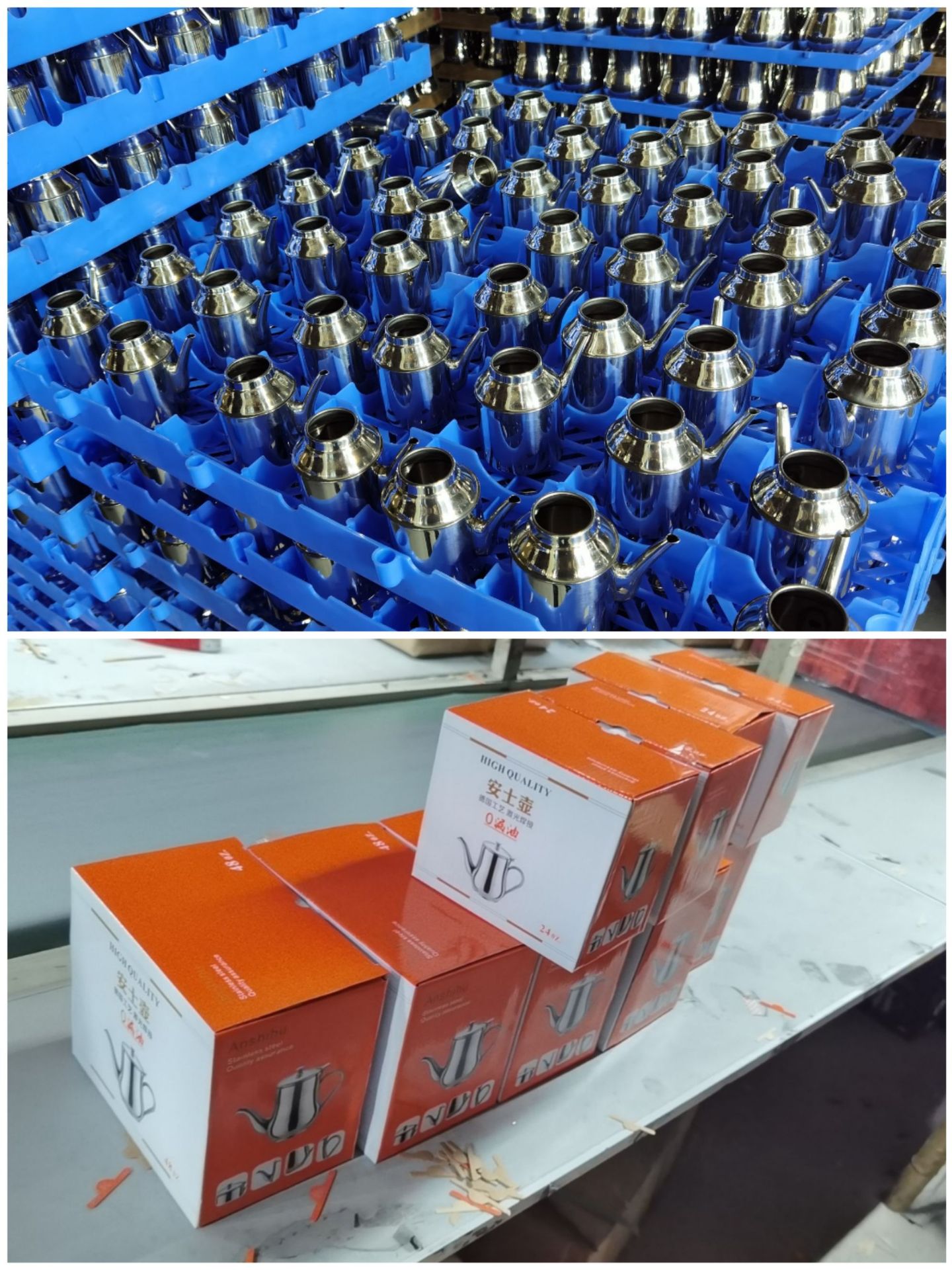 Stainless steel oil pot, Anshi pot, oil filter tank, edible oil bottle, kitchen soy sauce pot container, oil filter wonder, oil residue pic 19